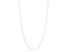 Load image into Gallery viewer, 10k Yellow Gold or White Gold 1mm Double Extendable Solid Diamond Cut Bead Chain Adjustable Necklace, 16" - 17" - 18 Inch
