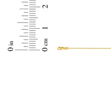 Load image into Gallery viewer, 14k Yellow Gold or White Gold or Rose Gold 1.3mm Solid Diamond Cut Cable Chain Necklace
