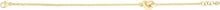 Load image into Gallery viewer, Italian 14k Yellow Gold 7.5mm Puffed Wire Love Knot Charm Link Bracelet, 7 Inch
