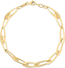 Load image into Gallery viewer, 14k Yellow Gold 7mm Oval Link Bracelet, 7.5 Inch
