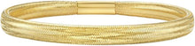 Load image into Gallery viewer, 14k Yellow Gold Stretch Mesh Slip-On Bracelet
