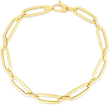 Load image into Gallery viewer, 14k Yellow Gold 5.5mm or 7mm Paperclip Link Bracelet
