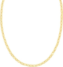 Load image into Gallery viewer, 14k Yellow Gold 4mm Lite Anchor Chain Necklace
