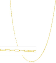 Load image into Gallery viewer, 14k Yellow Gold 1.4&quot; Scalloped Edged Two-Tone Cross Charm Pendant with optional Adjustable Chain Necklace
