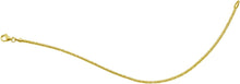 Load image into Gallery viewer, 14k Yellow Gold Sparkle Beaded Link Chain Bracelet, 7 Inch
