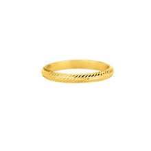 Load image into Gallery viewer, 14k Yellow Gold 2.5mm Lite Comfort Fit Diamond Cut Wedding Band, Sizes 7-10

