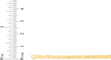 Load image into Gallery viewer, 14k Yellow Gold 3.2mm Solid Heart Charm Chain Necklace 18 Inch
