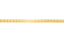 Load image into Gallery viewer, 14k Yellow Gold or White Gold 1.3mm Solid Ice Chain Necklace

