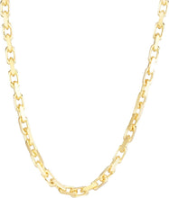 Load image into Gallery viewer, 14k Yellow Gold or White Gold 4.8mm Solid French Cable Chain Necklace
