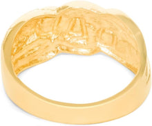 Load image into Gallery viewer, 10k Yellow Gold 11.2mm DAD Father Ring, Sizes 6-12
