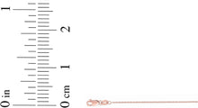 Load image into Gallery viewer, 18k Yellow Gold, White Gold, or Rose Gold .8mm Diamond Cut Cable Chain Necklace
