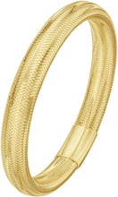 Load image into Gallery viewer, 14k Yellow Gold 3.4mm, 5.4mm or 8.8mm Stretch Mesh Slip-on Bracelet, 7 Inch
