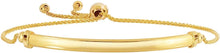 Load image into Gallery viewer, 14k Yellow Gold Oval Bar Adjustable Wheat Link Friendship Bolo Bracelet Extendable 9.25 Inch
