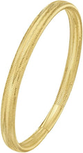 Load image into Gallery viewer, 14k Yellow Gold 3.4mm, 5.4mm or 8.8mm Stretch Mesh Slip-on Bracelet, 7 Inch

