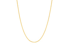 Load image into Gallery viewer, 14k Yellow Gold or White Gold 1.3mm Solid Ice Chain Necklace
