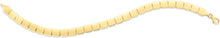 Load image into Gallery viewer, 14k Yellow Gold 6mm Cube Brick Bracelet, 7 Inch
