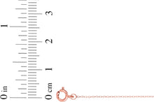 Load image into Gallery viewer, 10k Rose Gold 0.68mm Solid Diamond Cut Cable Chain Necklace
