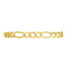 Load image into Gallery viewer, 14k Yellow Gold 6.5mm Lite Figaro Chain Necklace
