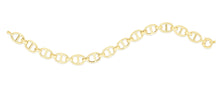 Load image into Gallery viewer, 14k Yellow Gold 13mm Lite Mariner Anchor Chain Necklace
