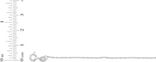 Load image into Gallery viewer, 14k White Gold Singapore Link Chain Necklace
