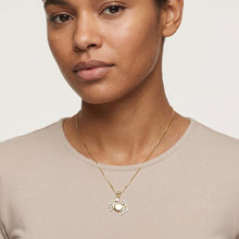 Load image into Gallery viewer, Floreo 10K Two-Tone Gold 17.6mm Crab Charm Pendant Necklace
