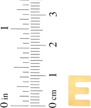 Load image into Gallery viewer, 14k Yellow Gold 0.4&quot; Block Alphabet Letter A - Z Initial Charm Pendant with Extendable Adjustable Chain Necklace
