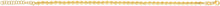 Load image into Gallery viewer, 14k Yellow Gold 3mm Alternating Smooth &amp; Faceted Bead Link Bracelet, Adjustable 7" - 8 Inch
