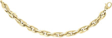 Load image into Gallery viewer, 14k Yellow Gold 7mm Polished Double Oval Link Bracelet, 7.75 Inch
