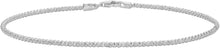 Load image into Gallery viewer, 14k White Gold Sparkle Beaded Link Chain Bracelet, 7 Inch
