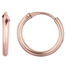Load image into Gallery viewer, 14K Yellow Gold Endless Hoop Earring
