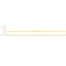 Load image into Gallery viewer, 14k Yellow Gold 3.2mm Solid Mariner Chain Bracelet
