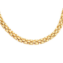 Load image into Gallery viewer, 14k Yellow Gold 4.0mm Panther Link Bracelet, 7 Inch
