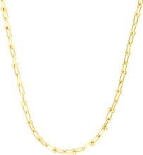 Load image into Gallery viewer, 14k Yellow Gold 5.9mm Lite Jax Chain Necklace
