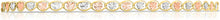 Load image into Gallery viewer, 10k Tri-Color Gold 2.5mm Valentino Heart Link Chain Bracelet or Anklet
