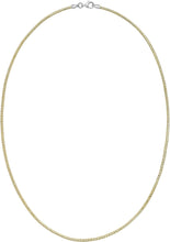 Load image into Gallery viewer, Italian 14k Gold Over 925 Silver 1.9mm Sparkle Snake Chain Necklace, 16 Inch, 18" or 20"
