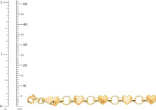 Load image into Gallery viewer, 14k Yellow Gold or White Gold 5mm Link Bracelet
