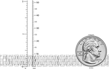 Load image into Gallery viewer, 14k White Gold 9.5mm Brick Watch Band Panther Link Bracelet
