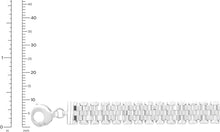 Load image into Gallery viewer, 14k Yellow Gold or White Gold 9.5mm Panther Bracelet
