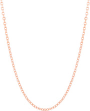 Load image into Gallery viewer, 18k Rose Gold Diamond Cut Cable Chain Necklace
