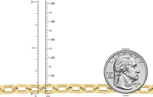 Load image into Gallery viewer, 14k Yellow Gold 5.3mm Oval Paperclip Link Bracelet, 7.5 Inch
