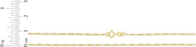 Load image into Gallery viewer, 10k Yellow Gold 1.5mm Solid Figaro Chain Link Necklace - 16 inch
