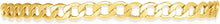 Load image into Gallery viewer, 10k Yellow Gold 6.5mm Hollow Cuban Curb Link Chain Necklace
