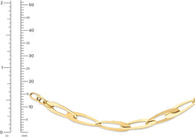 Load image into Gallery viewer, 14k Yellow Gold 7mm Oval Link Bracelet, 7.5 Inch
