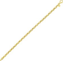 Load image into Gallery viewer, Italian 14k Yellow Gold Thick Oval Link Bracelet, 7.5 Inch
