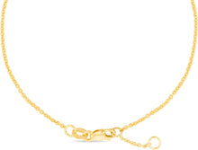 Load image into Gallery viewer, 14k Yellow Gold Heart Charm with Amethyst Gemstone Link Bracelet, Adjustable 6.5" - 7 Inch
