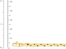 Load image into Gallery viewer, Italian 14k Yellow Gold 4.5mm Chunky Cable Link Bracelet, 7.5 Inch
