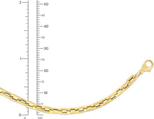 Load image into Gallery viewer, 14k Yellow Gold 4.2mm Short Paperclip Link Bracelet, 7.5 Inch
