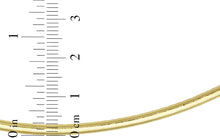 Load image into Gallery viewer, Italian 14k Yellow Gold 2.9mm Stretch Mesh Necklace, 17 Inch

