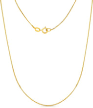 Load image into Gallery viewer, 14k Yellow Gold 1.8mm Solid Curb Chain Chain Necklace

