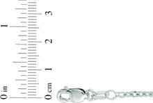 Load image into Gallery viewer, 18k Yellow Gold or White Gold 2.6mm Diamond Cut Cable Chain Necklace
